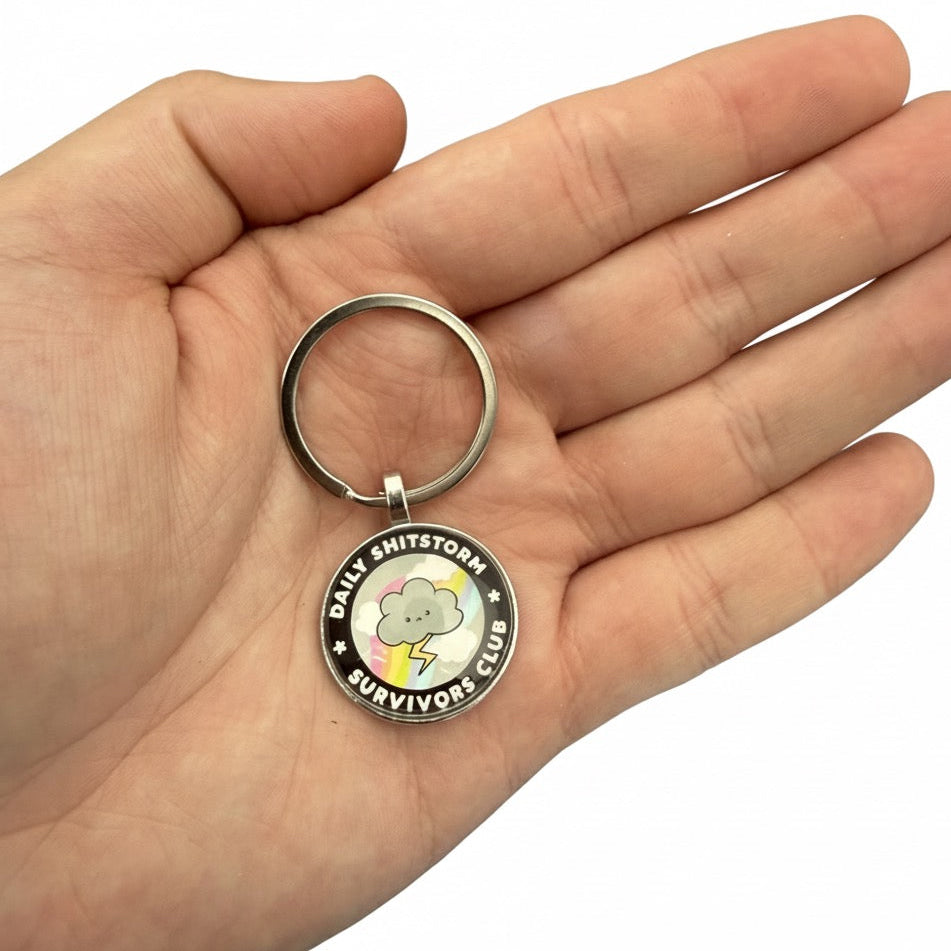 Keyring — Daily Shitstorm Survivors Club