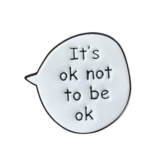 Pin — ‘Its OK TO Not Be OK’ Speech Quote