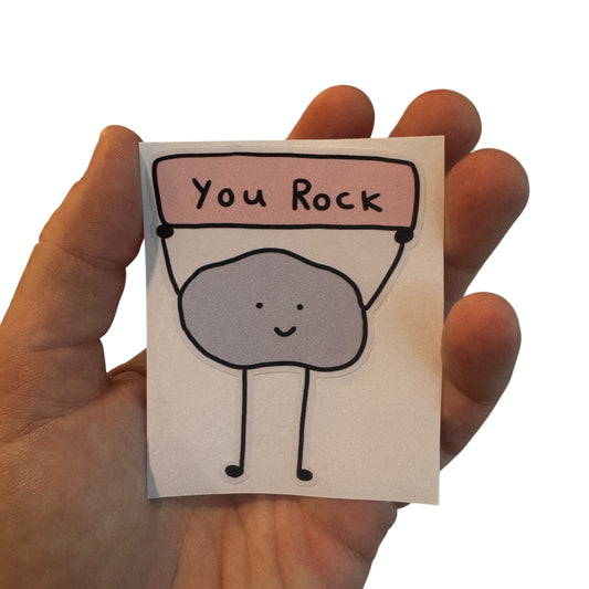 Sticker  — 'You Rock’.