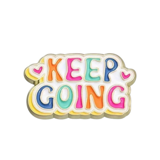 Pin — Keep Going