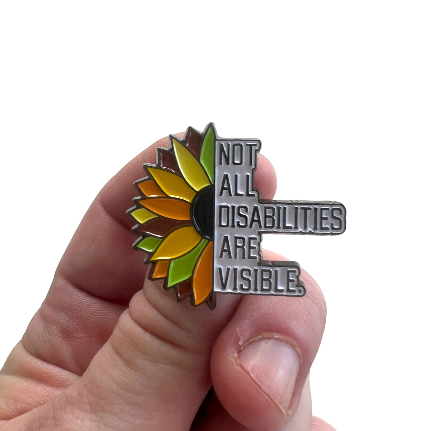 Pin — Not All Disabilities Are Visible Flower