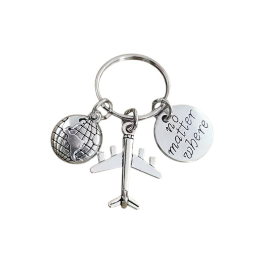 ‘No Matter Where’ Travel Keyring