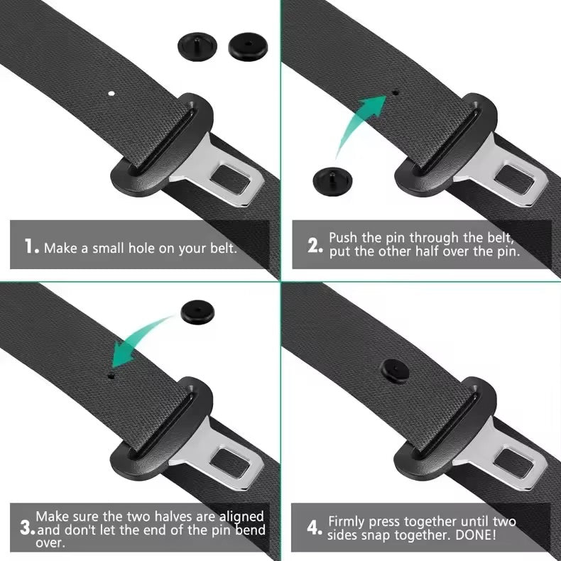 Seat Belt Button Stopper