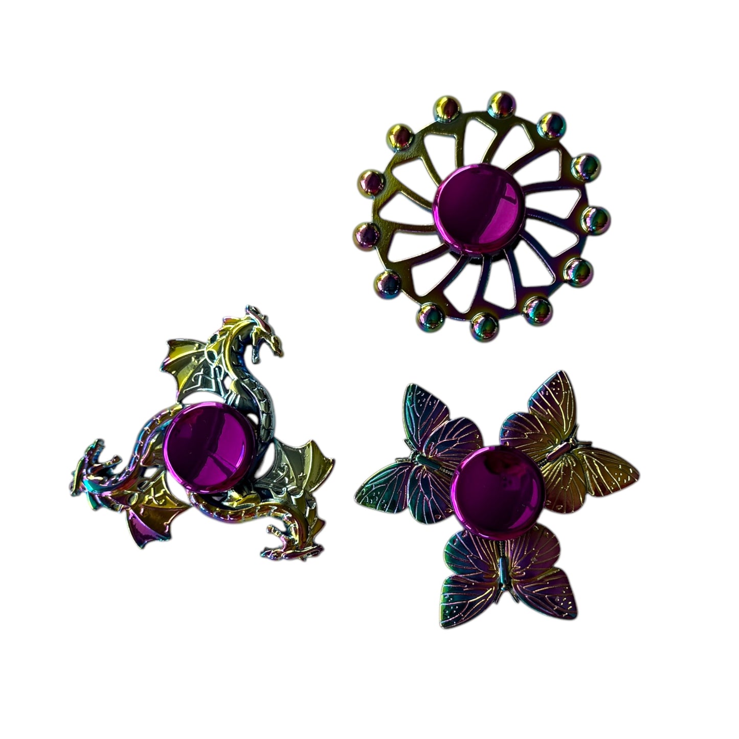 Fidget — Metallic Fidget Spinner