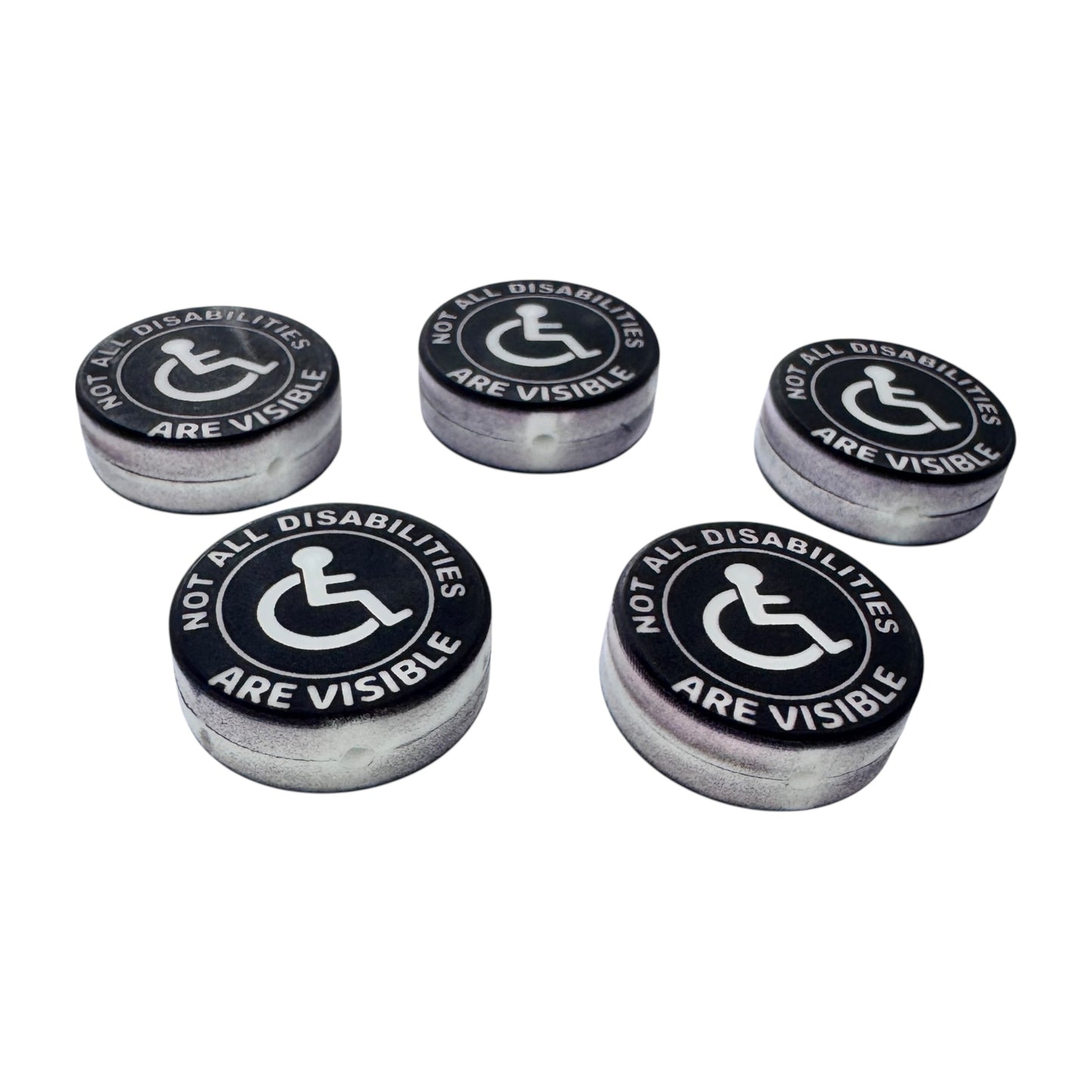 Silicone Focus Bead — Not All Disabilities Are Visible