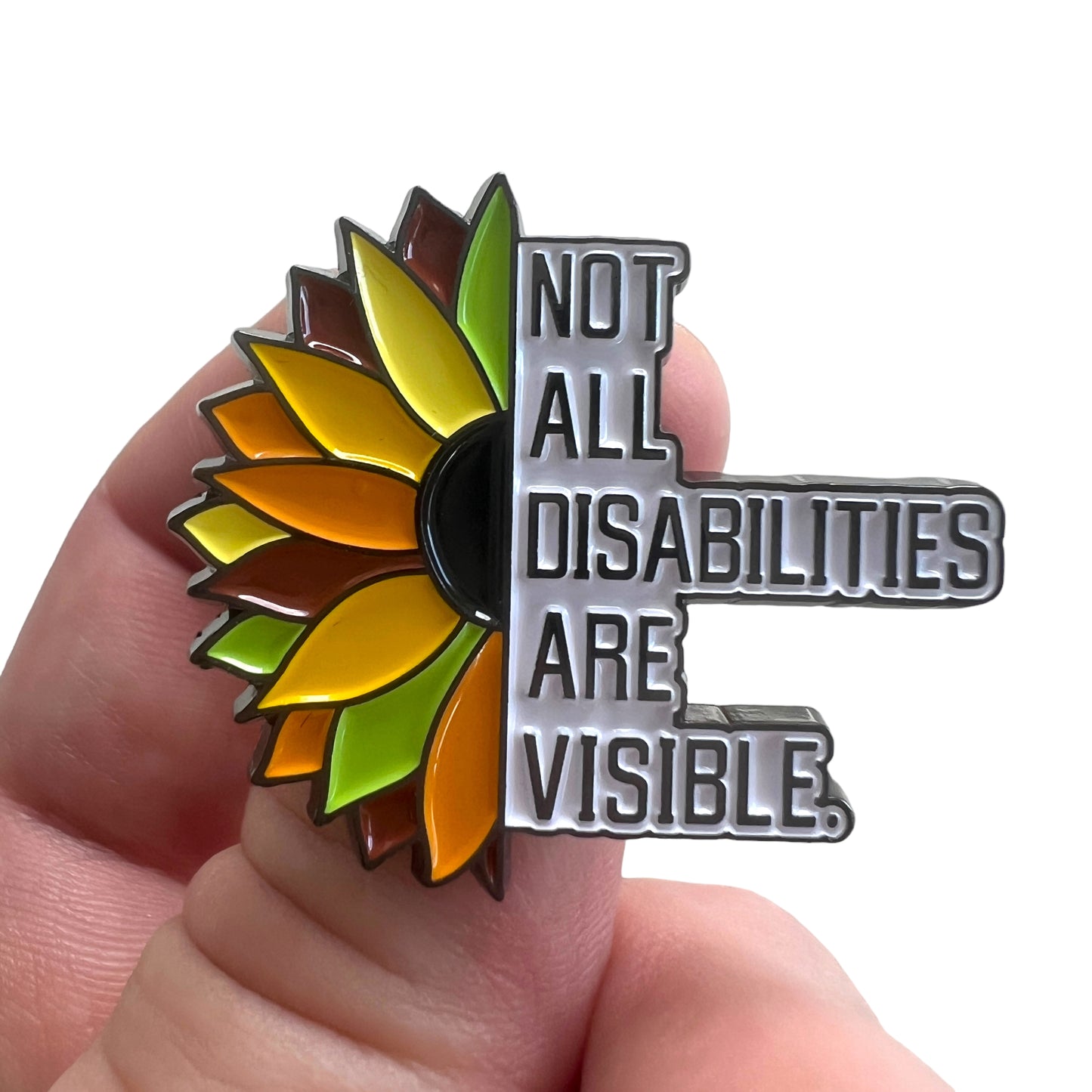 Pin — Not All Disabilities Are Visible Flower