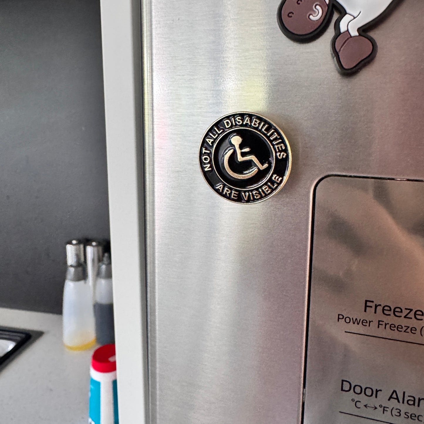 Pin — Magnetic Backer