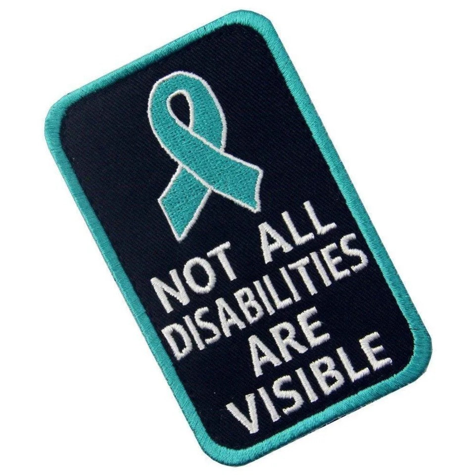 Iron On Patch — ‘Not all Disabilities are Visible