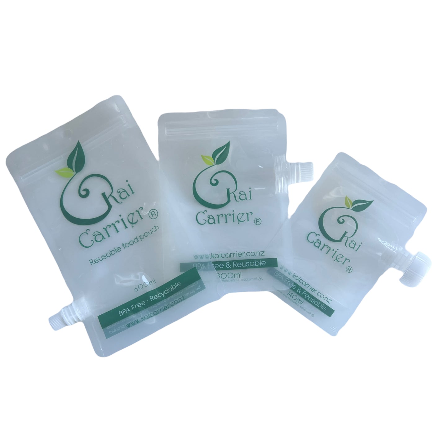 Kai Carrier Bags 600ml - Feeding Tube Attachment
