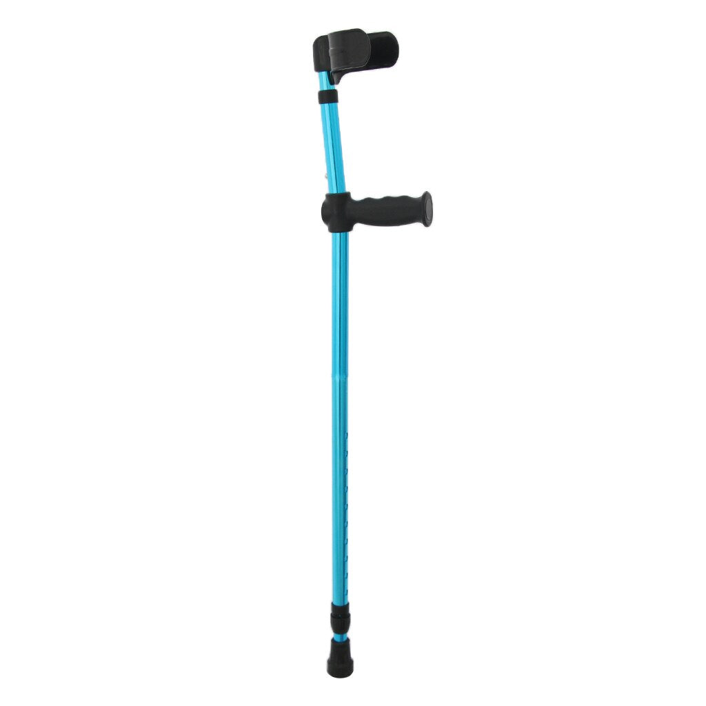 Walking Aid — Fold Up Crutch (Blue)