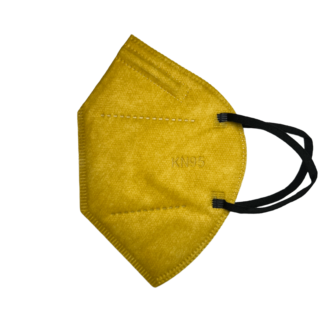 Adult Disposable KN95 Medical Mask Managing Medications SPIRIT SPARKPLUGS Mustard