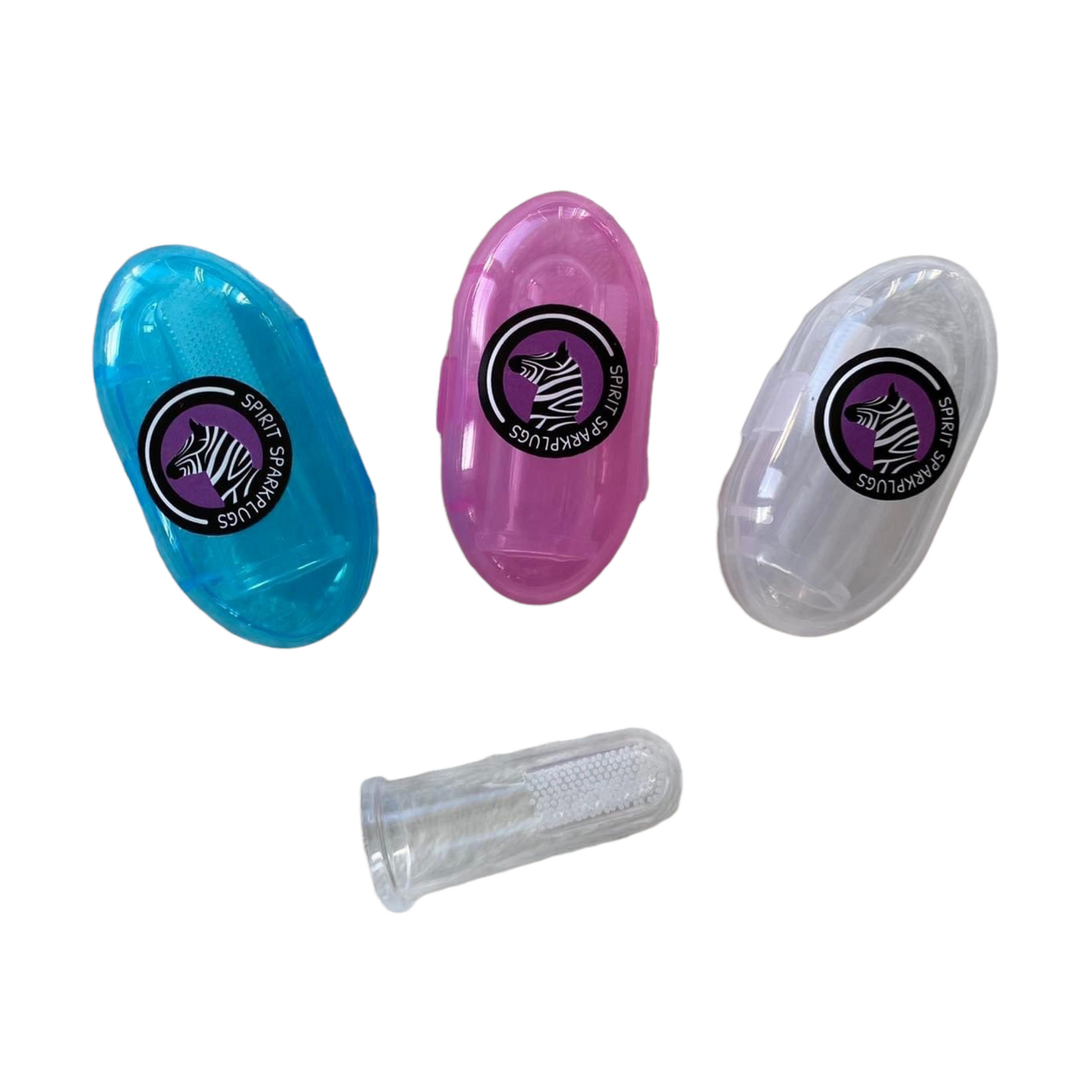 Finger Toothbrush — Adult, Kids, Pets  SPIRIT SPARKPLUGS