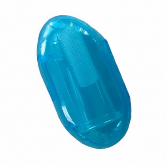 Finger Toothbrush — Adult, Kids, Pets SPIRIT SPARKPLUGS Blue