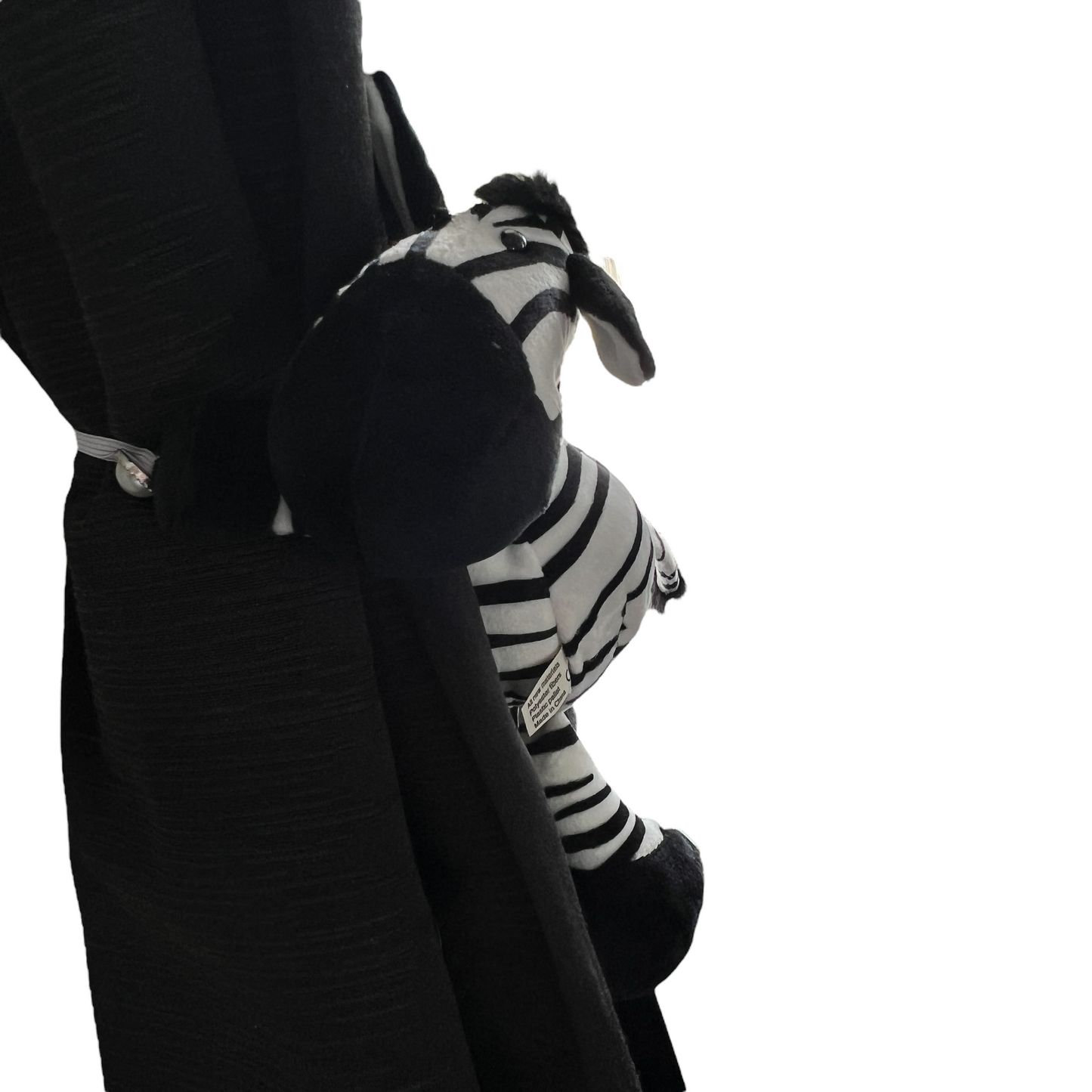 Curtain Holder — Plush (Zebra) Curtain Holdbacks & Tassels SPIRIT SPARKPLUGS