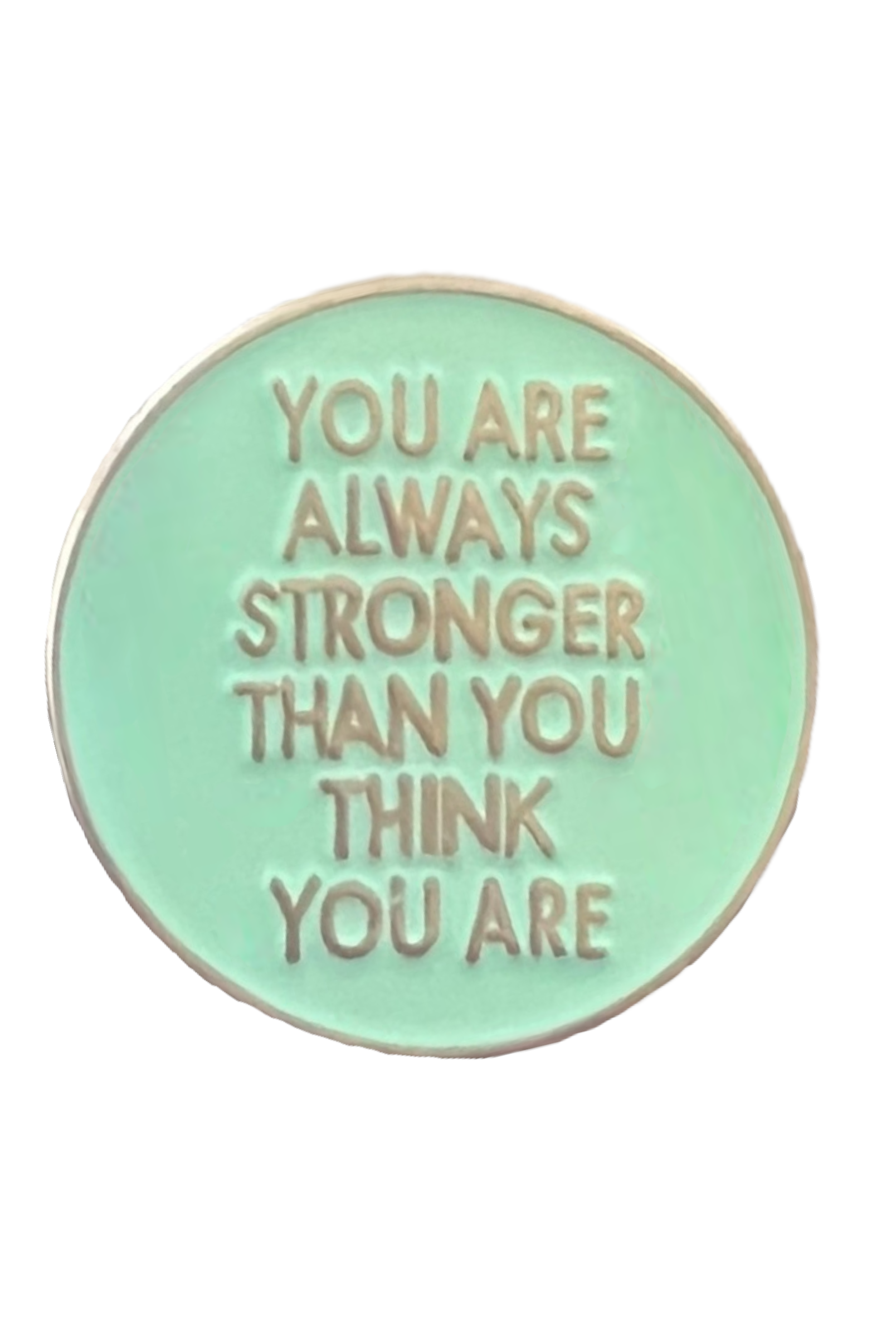 Pin — 'You Are Stronger Than You Think'  SPIRIT SPARKPLUGS You Are Stronger Than You Think Aqua