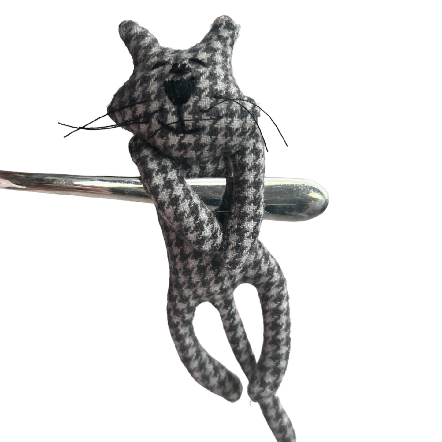 Hanging in there cat Splash Quilting