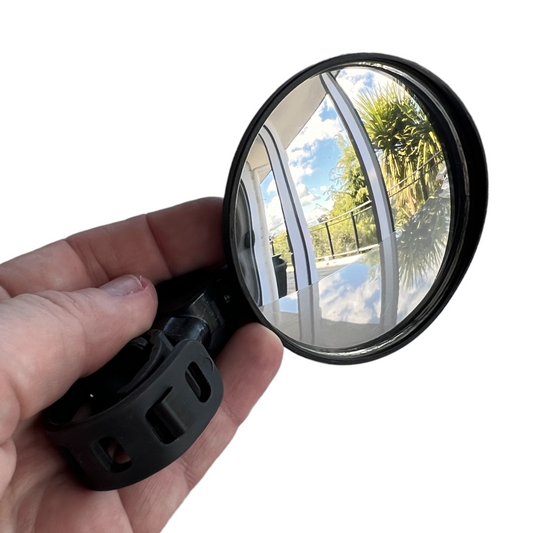 Wing Mirror — Mobility Aid  SPIRIT SPARKPLUGS Black