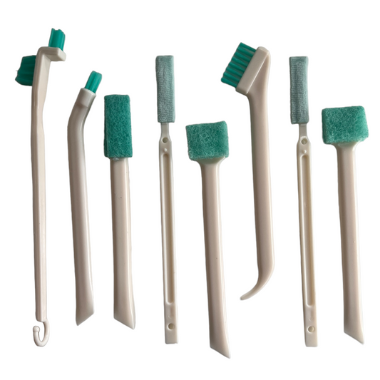Multi Purpose Cleaning Tool Set  SPIRIT SPARKPLUGS Blue Green