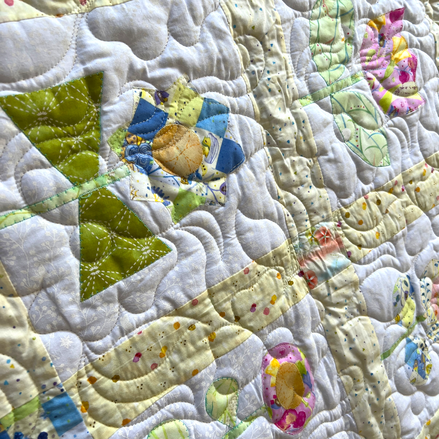 Quilt — Floral, Single Bed Quilt Baby & Toddler Car Seat Accessories Splash Quilting
