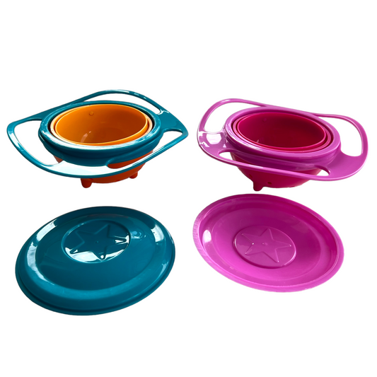 Anti-Spill Gyro Bowl Baby & Toddler SPIRIT SPARKPLUGS