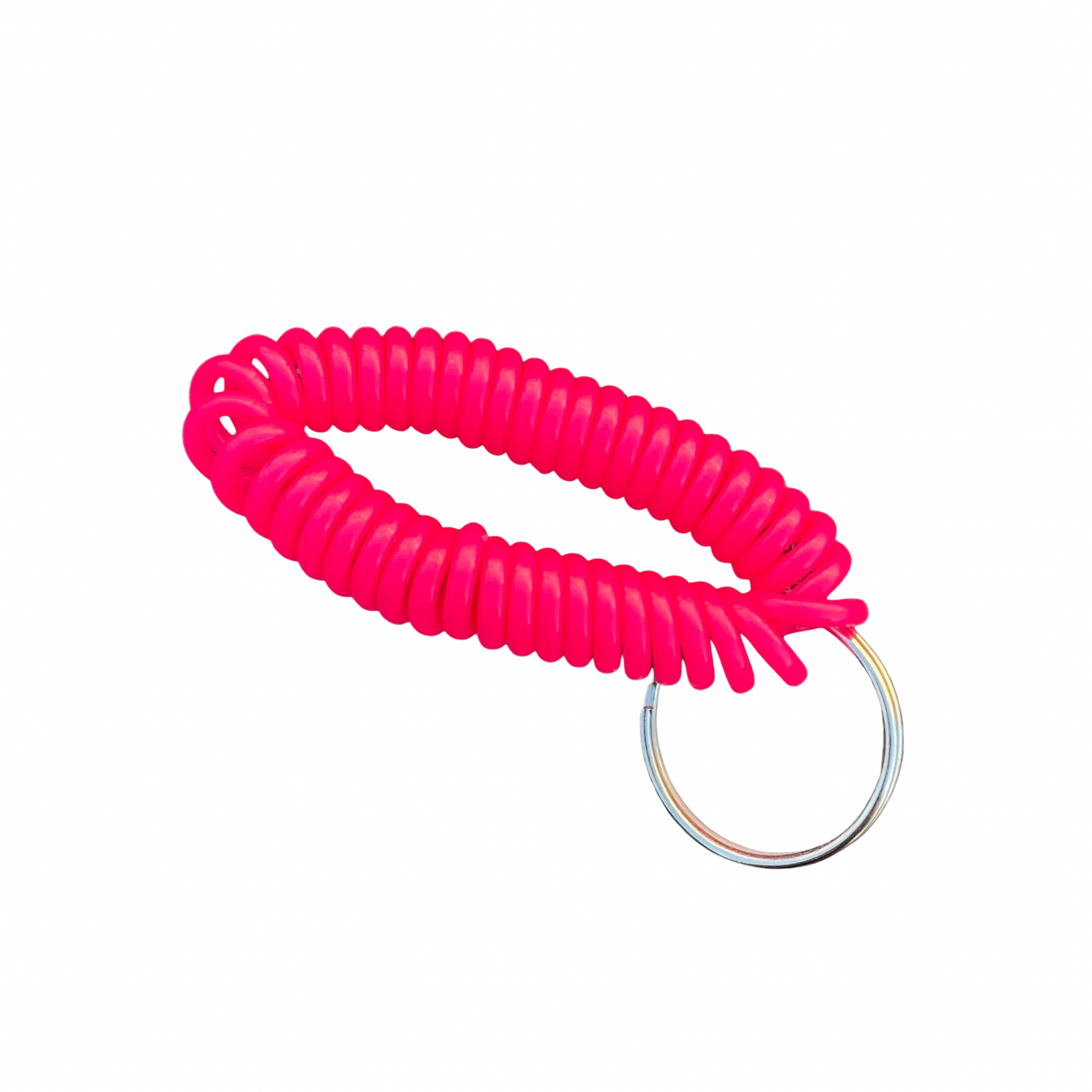 Stretchy Key Bracelet  SPIRIT SPARKPLUGS Fluro Pink