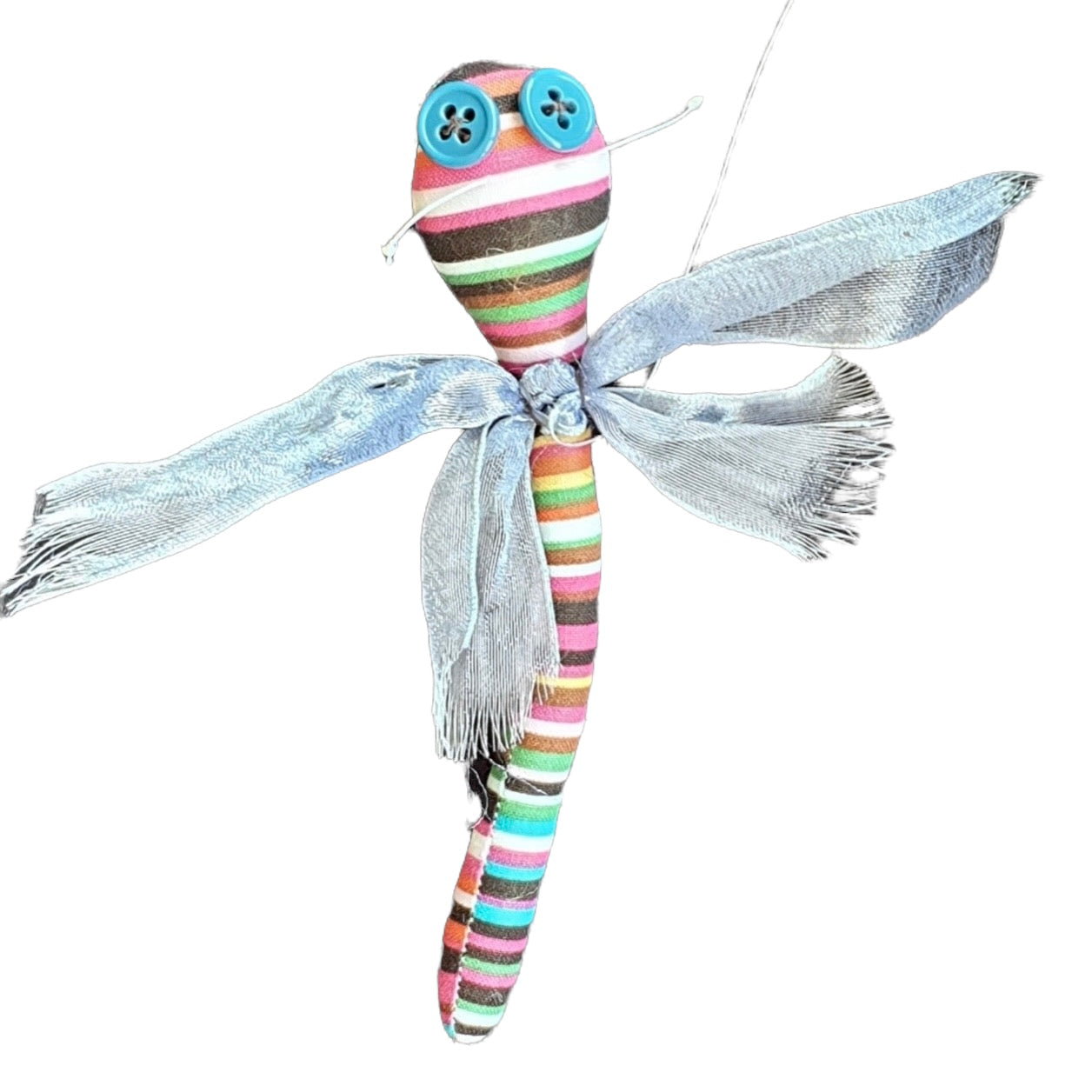 Flying Dragonfly  Splash Quilting Pink, green white