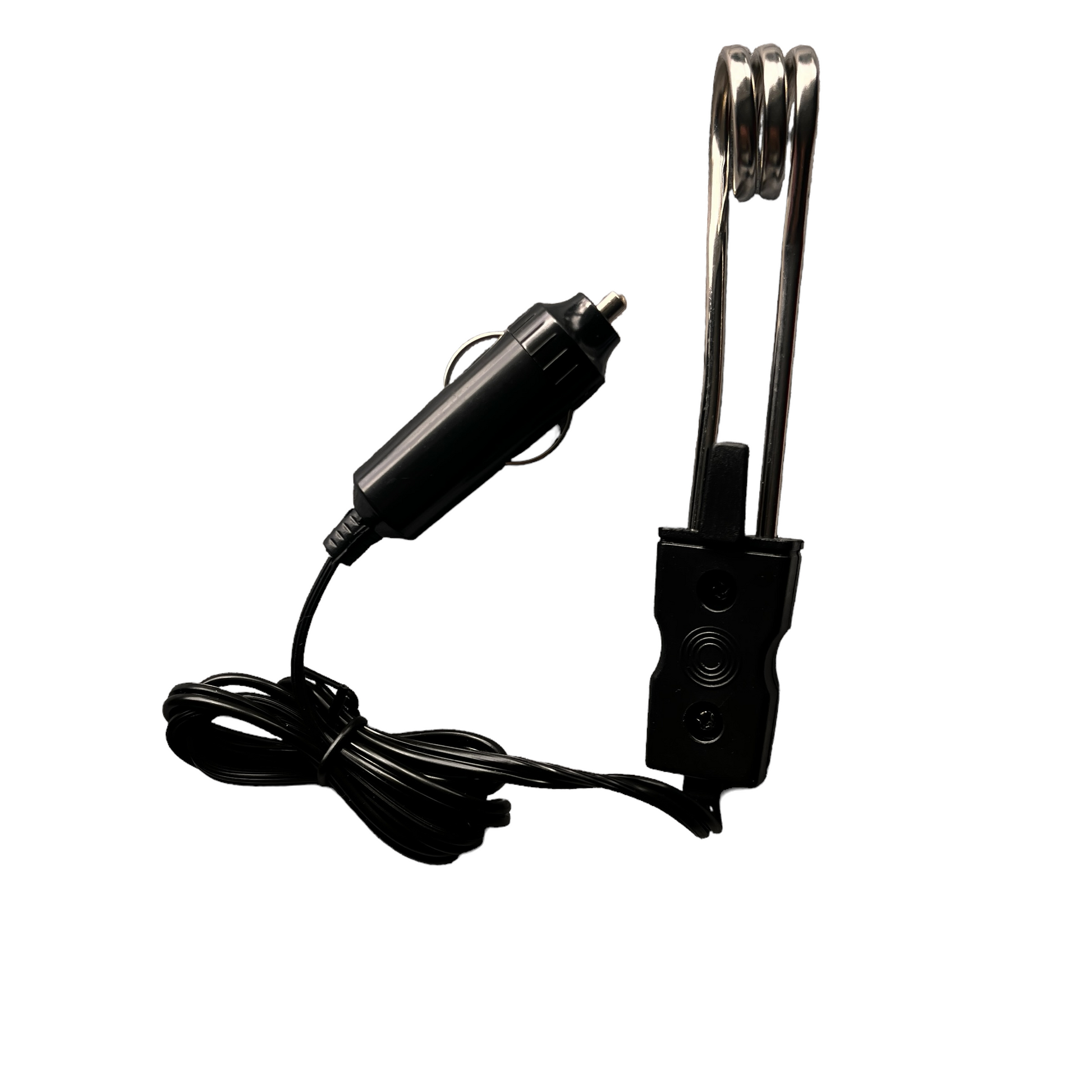 Travel Portable Water Heater for Car Portable Cooking Stoves SPIRIT SPARKPLUGS Black