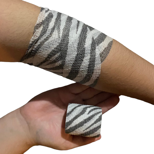 Self-Adhesive Bandage (Latex Free) First Aid SPIRIT SPARKPLUGS Zebra
