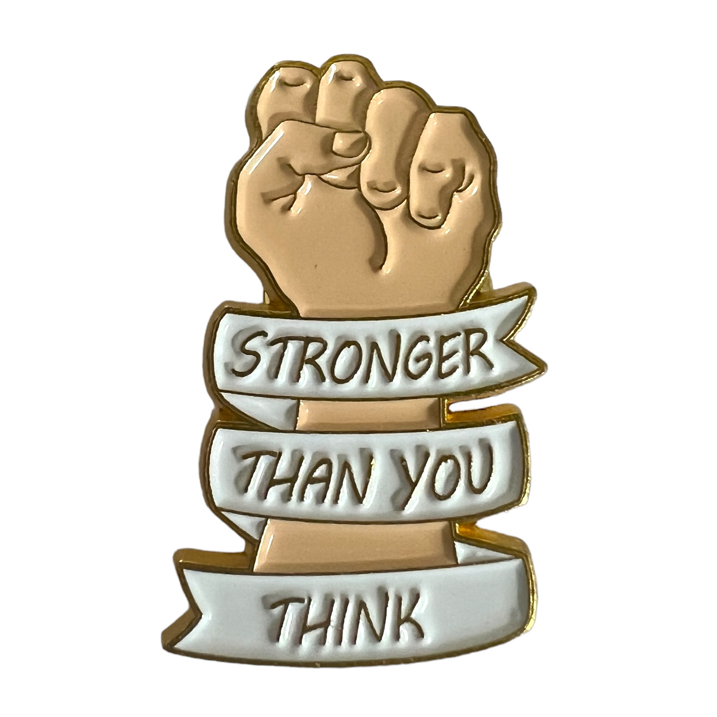 Pin — 'Stronger Than You Think' SPIRIT SPARKPLUGS Arm