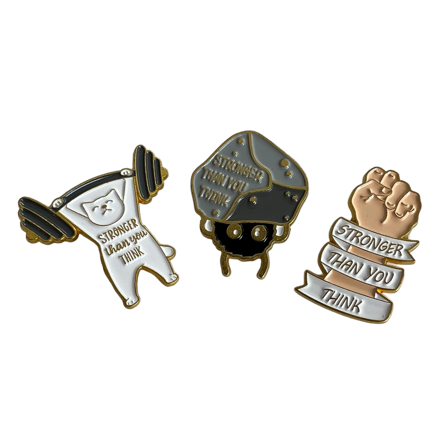 Pin — 'Stronger Than You Think' SPIRIT SPARKPLUGS