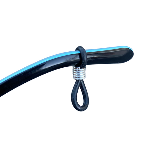 Glasses Loop — Silicone  SPIRIT SPARKPLUGS Black