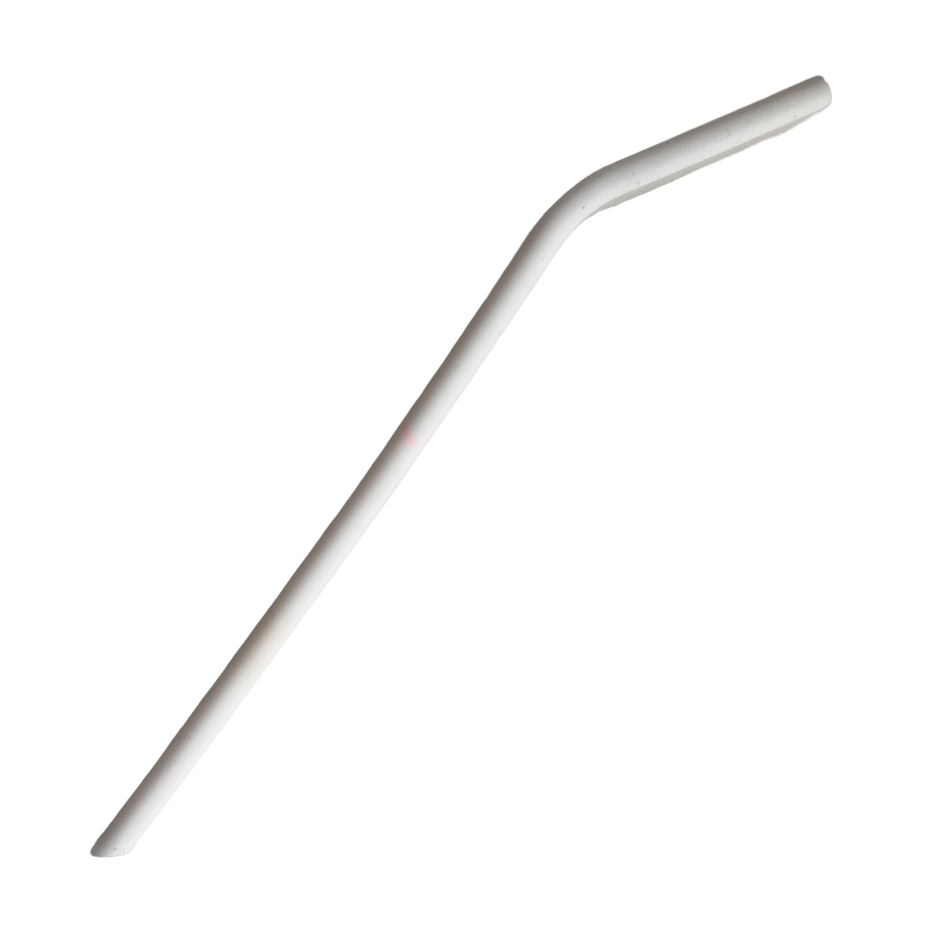 Tall Silicone Straws  SPIRIT SPARKPLUGS White