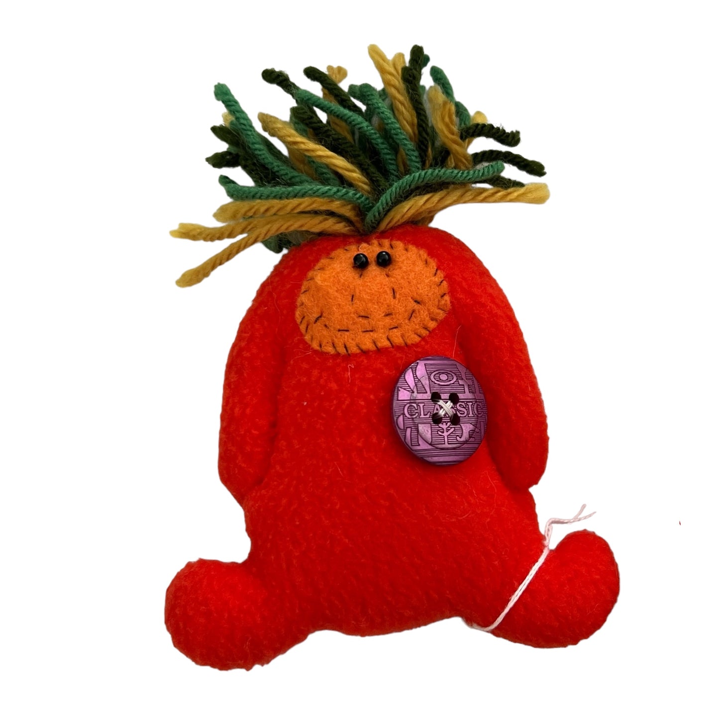 Troll Series, Mini Fleece Troll Splash Quilting Button Buddies