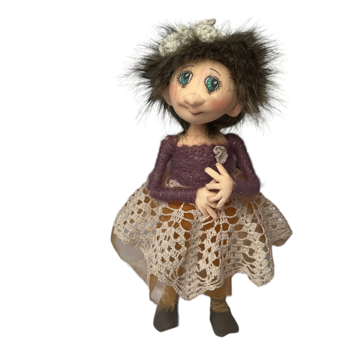 Tina, Sitting Standing Dolls  Splash Quilting