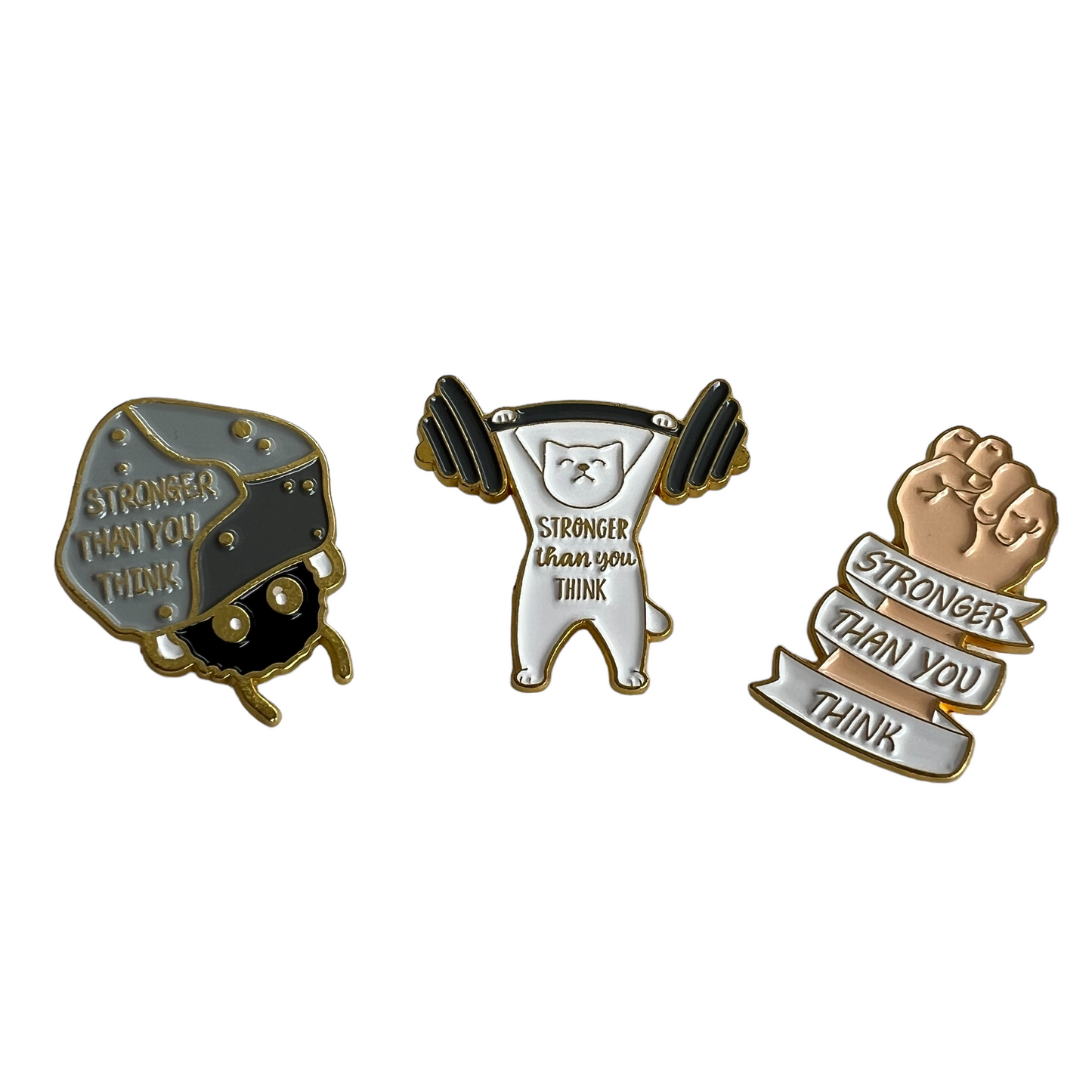 Pin — 'Stronger Than You Think' SPIRIT SPARKPLUGS