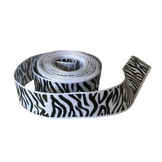 Cross Thread Ribbon — Zebra