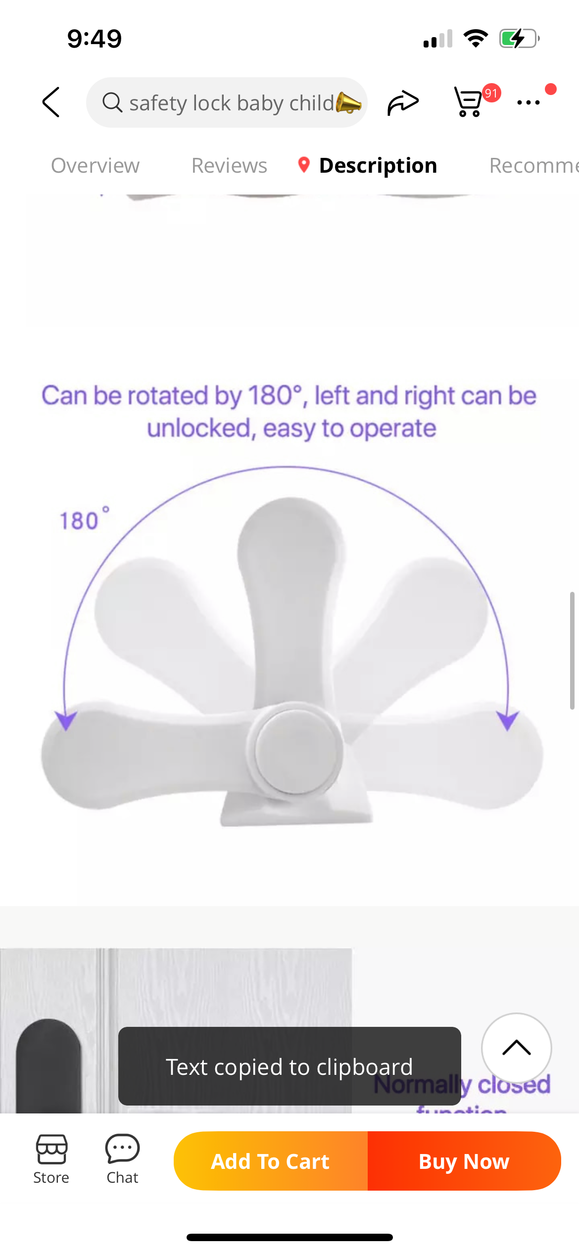 🍦💡✝️🎥 Safety Clip for Doors, Ovens, and Handles Home Doors SPIRIT SPARKPLUGS