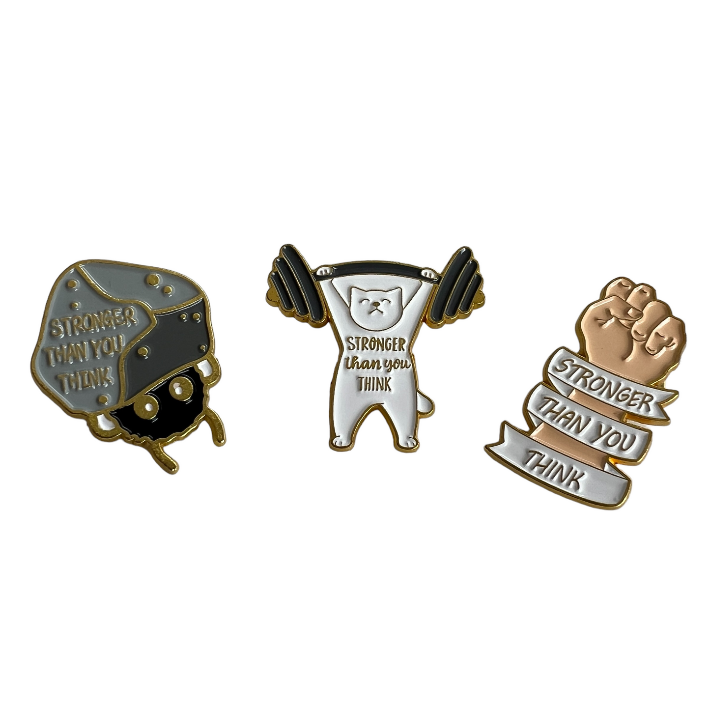 Pin — 'Stronger Than You Think' SPIRIT SPARKPLUGS