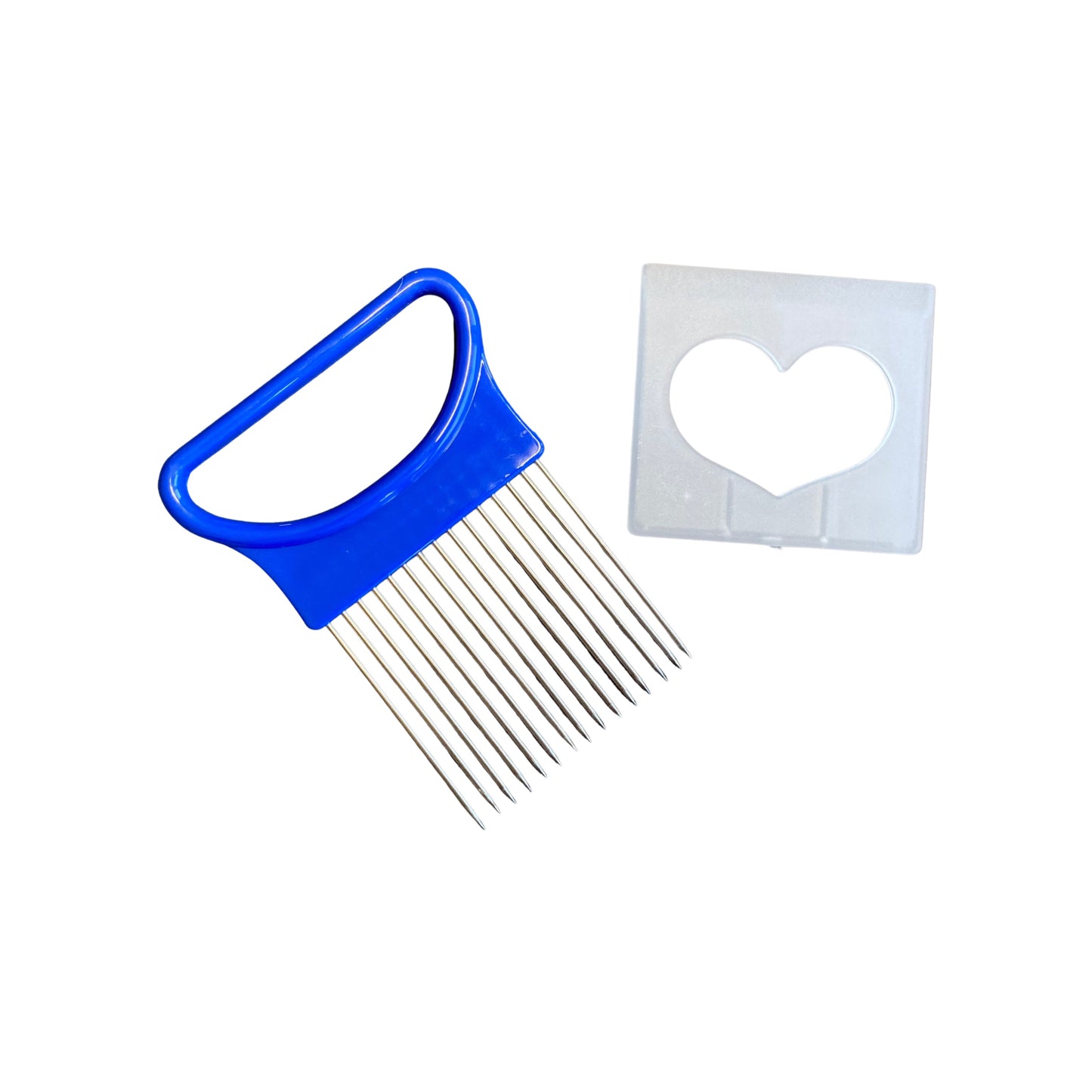 💡🍦📸 Vegetable Slicing Aid  SPIRIT SPARKPLUGS Blue