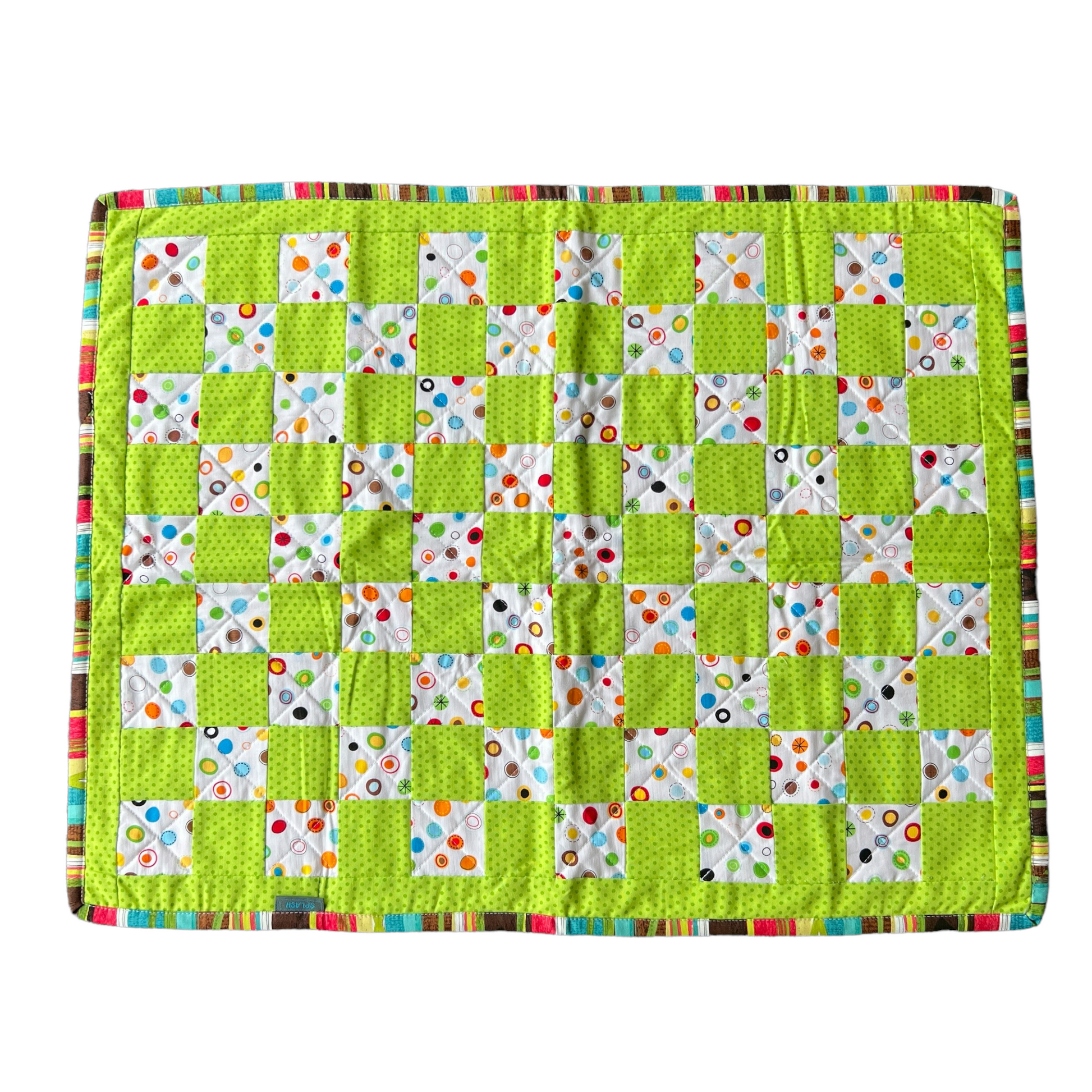 Quilt — Green Patchwork Quilt Baby & Toddler Car Seat Accessories Splash Quilting