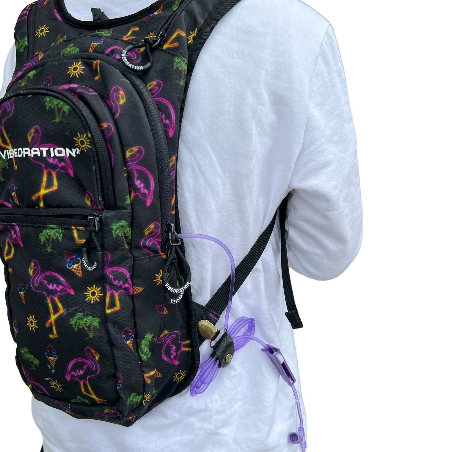 Leather Tubie Clip / Handbag Accessory  SPIRIT SPARKPLUGS