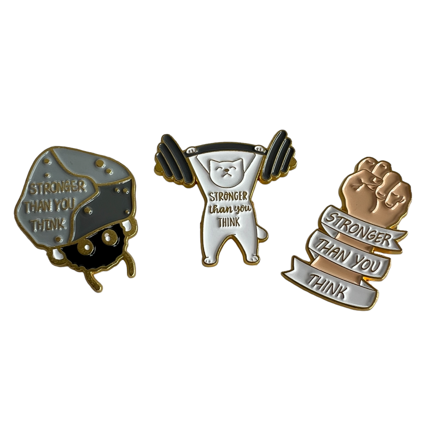 Pin — 'Stronger Than You Think' SPIRIT SPARKPLUGS