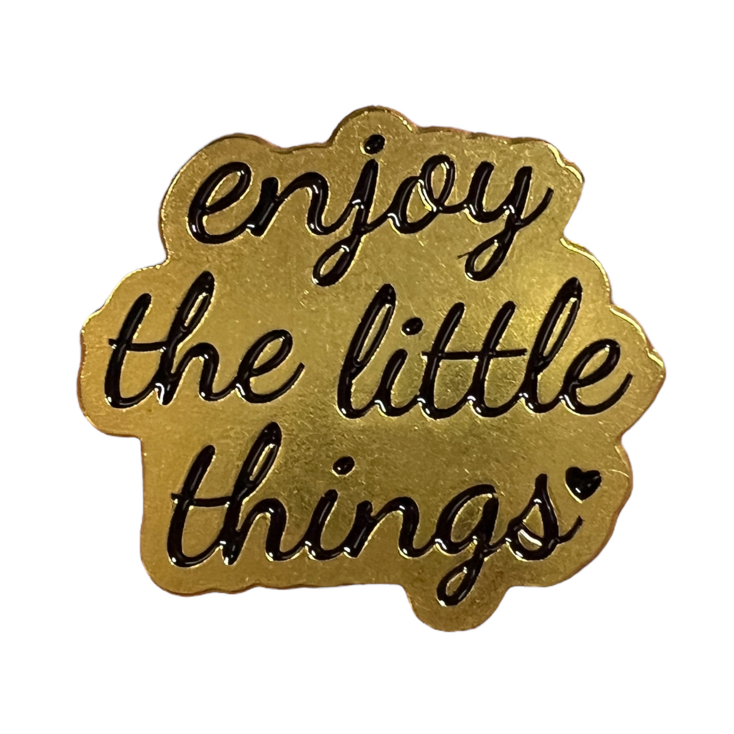 Pin — 'Enjoy The Little Things' SPIRIT SPARKPLUGS
