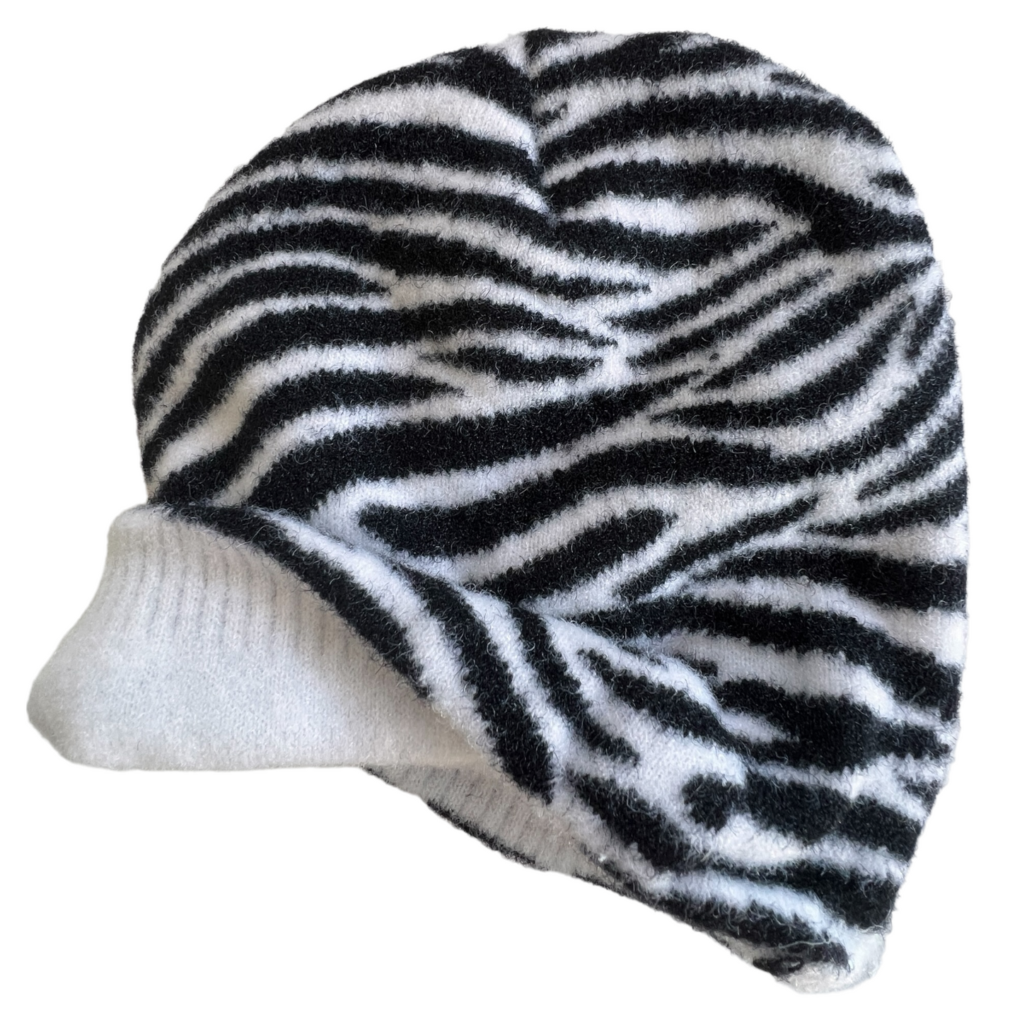 Super Soft Panama Zebra Beanie  SPIRIT SPARKPLUGS