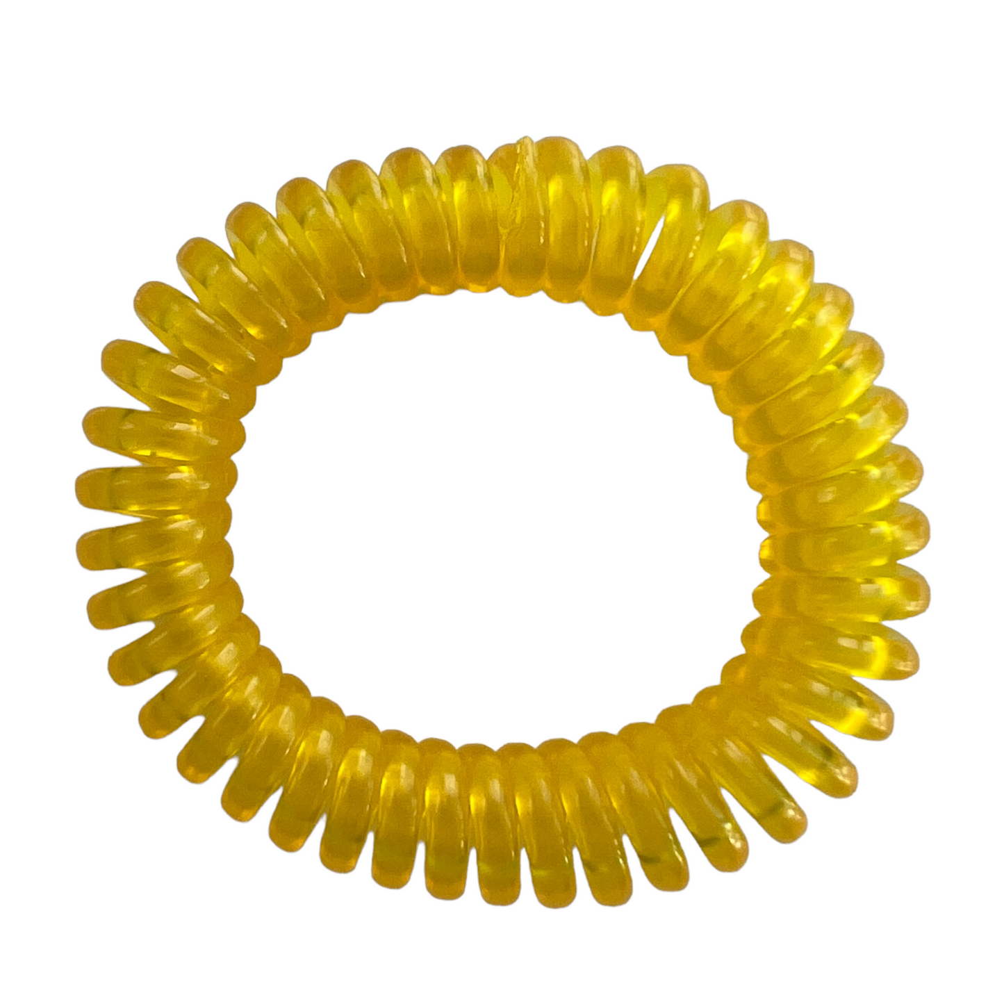 Natural Safe Mosquito Repellent Bracelets  SPIRIT SPARKPLUGS Transparent Yellow