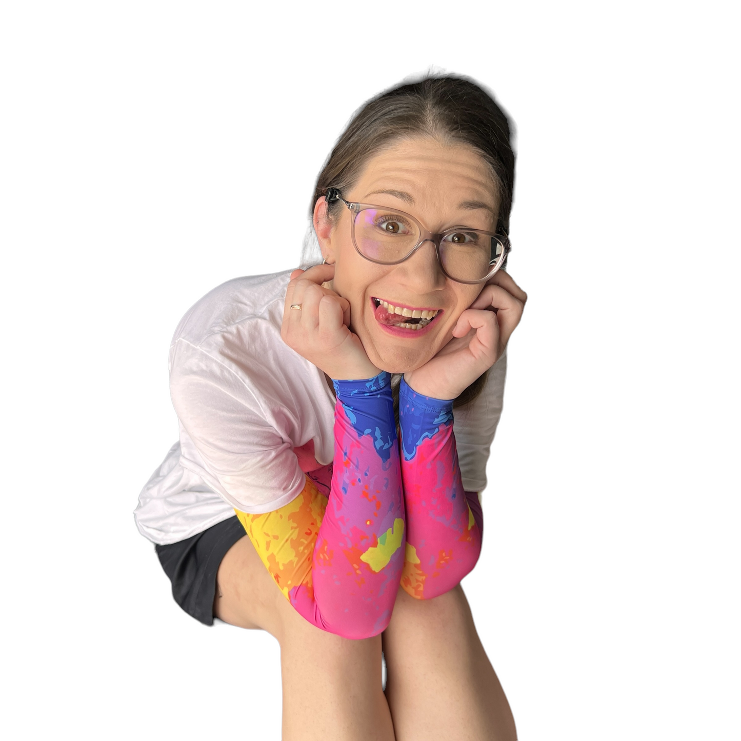 UV Sleeve — Rainbow  SPIRIT SPARKPLUGS Size: Small