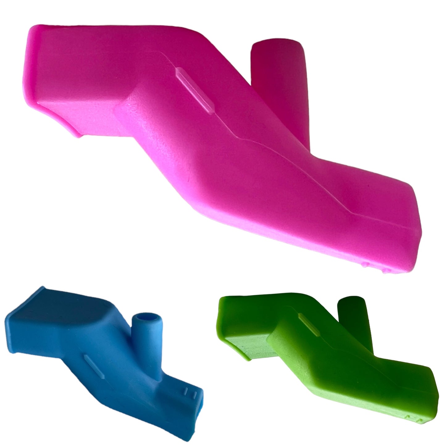 💡🍦🎥 Bathroom Tap Water Extender — Silicone  SPIRIT SPARKPLUGS Set of 3