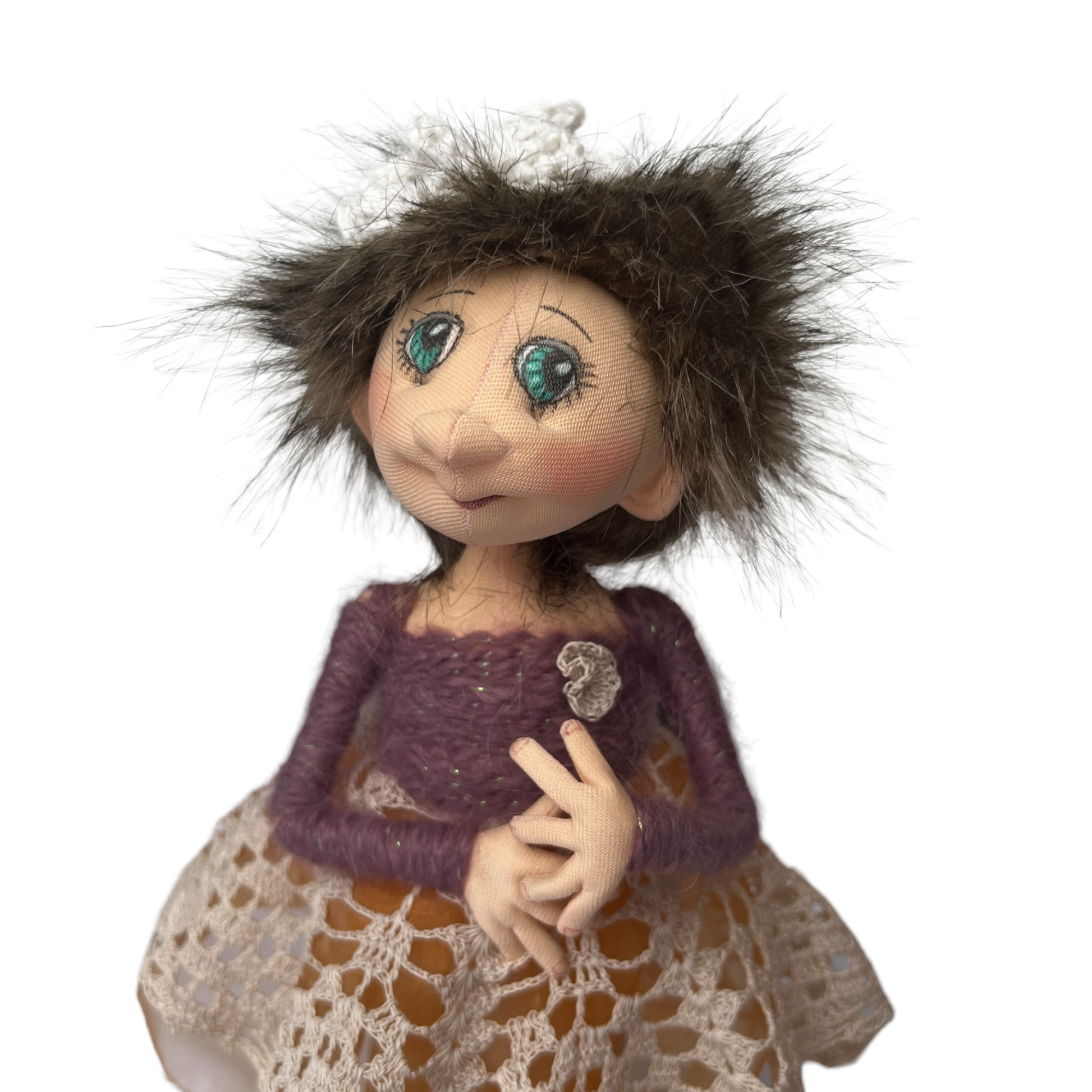 Tina, Sitting Standing Dolls  Splash Quilting