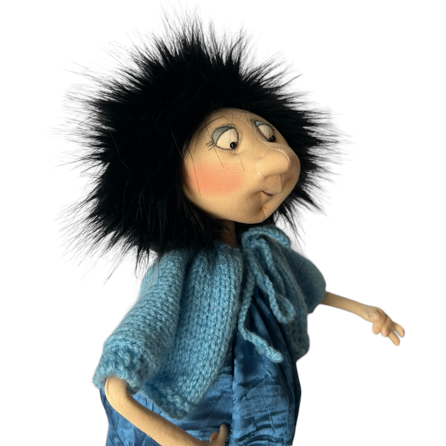 Tina, Sitting Standing Dolls  Splash Quilting