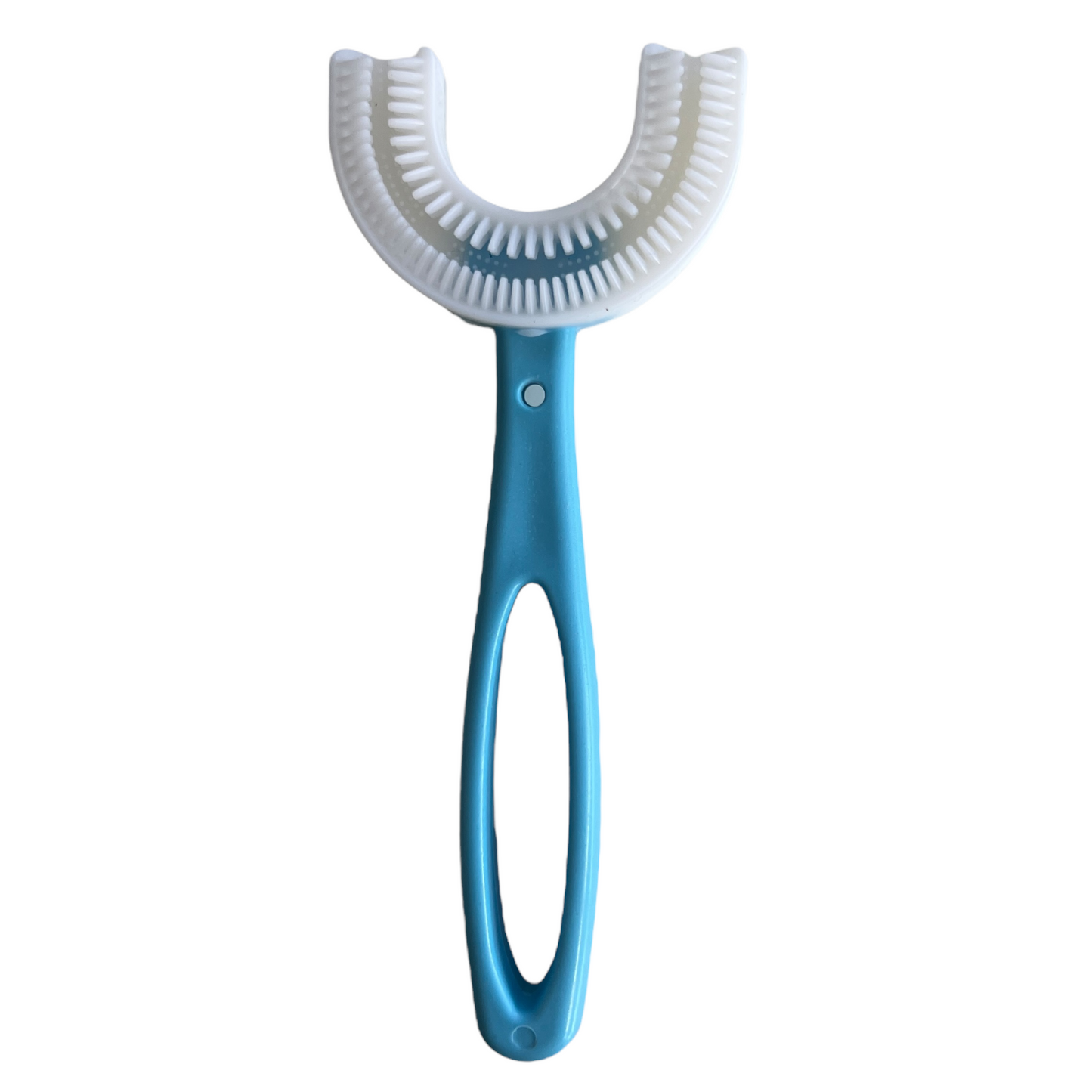 Kids “U” Whole Mouth Toothbrush  SPIRIT SPARKPLUGS Blue Handle Toothbrush Large